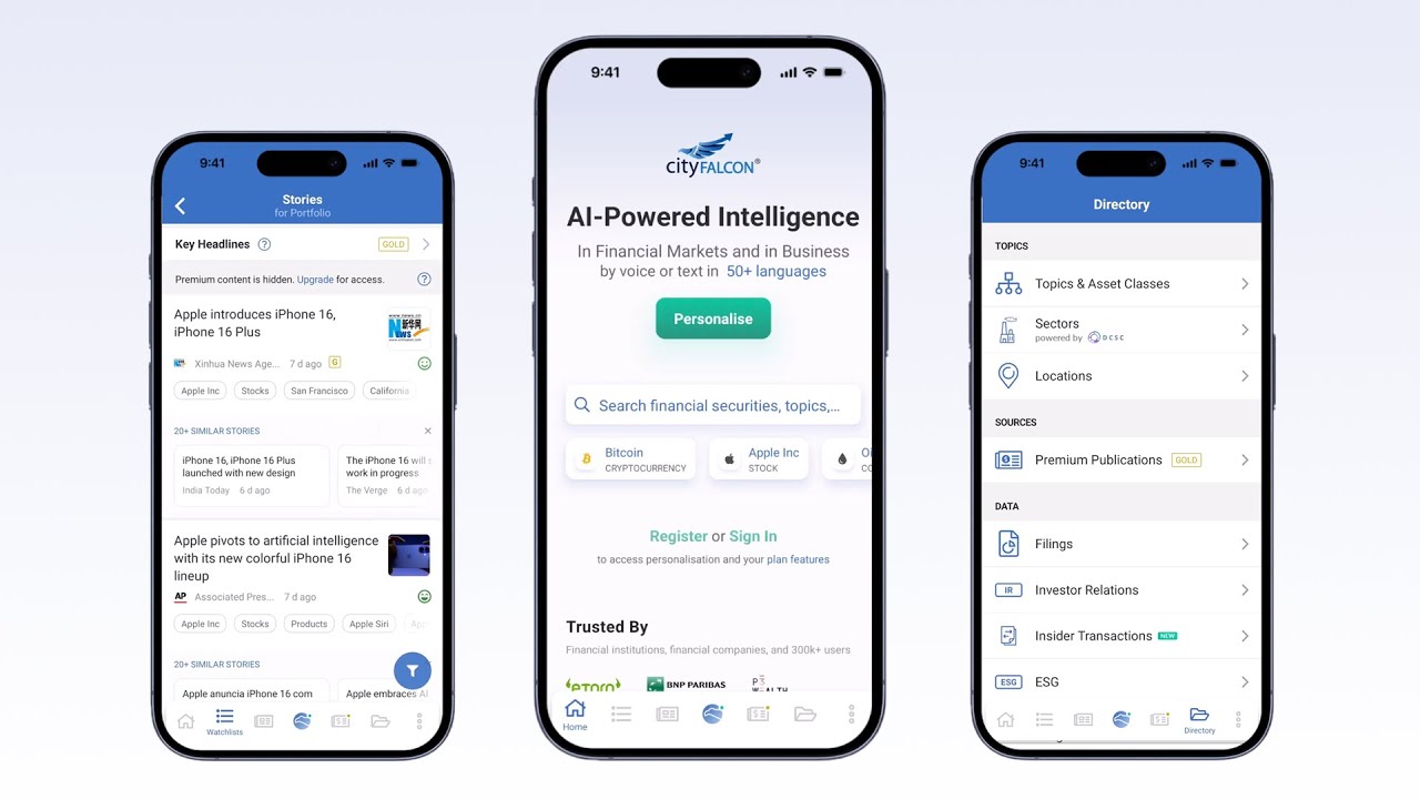 CityFALCON - Getting Started on Mobile - Video thumbnail