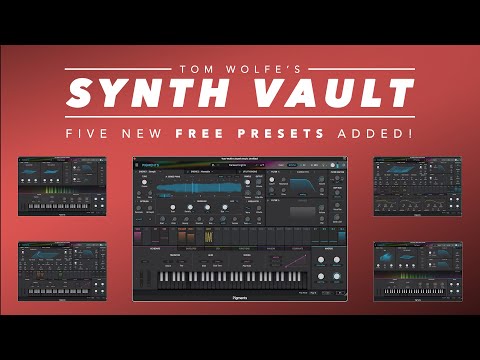 Free Pigments Presets - Synth Vault November 2025 | Cinematic & Ambient Sounds