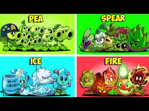 Random 35 Plants OLD x NEW x MOD Battlez - Who Will WIn? - Pvz 2 Plant vs Plant