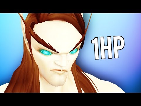 WINNING A DUEL AT 1 HP! (5v5 1v1 Duels) - Enhancement Shaman PvP WoW Legion 7.3.5