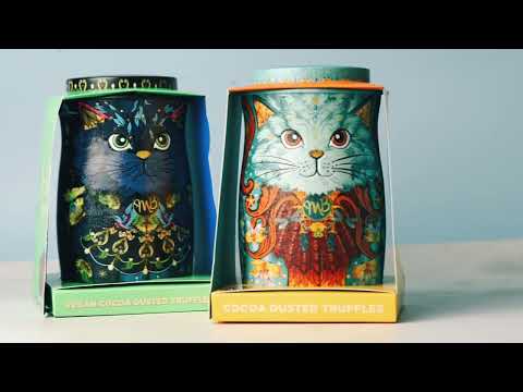 Monty Bojangles Coconut Crush and Midnight Prince Cat Tins