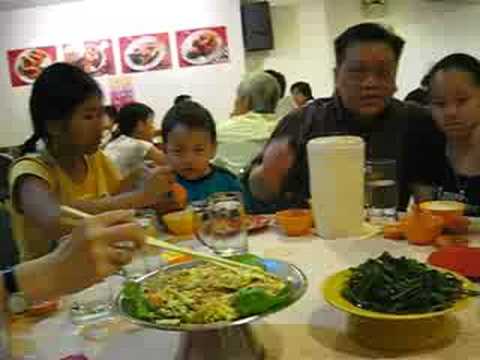 Jantar em família no Manhill