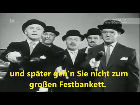 Hazy Osterwald Sextett   Konjunktur Cha Cha Karaoke Version