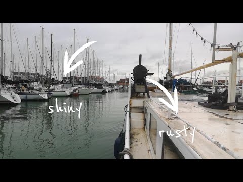 Did we just PARK our 65ft Barge better than Captain Jack would have???