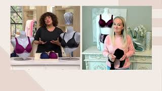 Download lagu Breezies Two-Tone Lace Shimmer Underwire or Wirefree Bra on QVC mp3