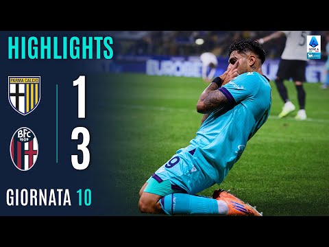 Video highlights della Parma vs Bologna (1 a 3) - Giornata 10 - Fantacalcio e fantamedie