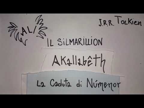 Akallabêth. La Caduta di Númenor. Il Silmarillion audiolibro J.R.R Tolkien