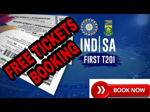 How to book online cricket tickets || India vs South Africa T20 match ticket book kaise kare 2022
