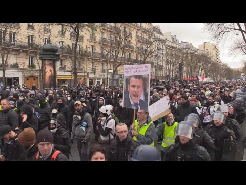 Mobilisation à Paris contre le pass vaccinal