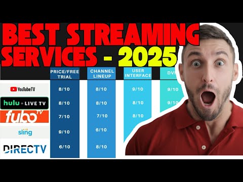 Best Live TV Streaming Service in 2025: Who Wins? (YouTube TV, Hulu, Fubo, Sling & DirecTV)