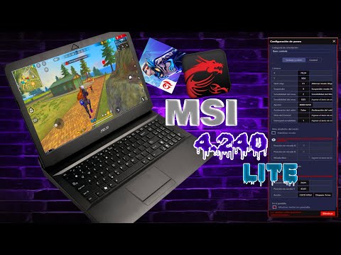 🔥 JUEGA FREE FIRE SIN LAG EN PC DE BAJOS RECURSOS CON MSI 4 240 LITE 🖥️FREE FIRE ACTUALIZADO⚡