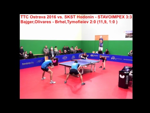 TTC Ostrava 2016 vs. SKST Hodonín - STAVOIMPEX