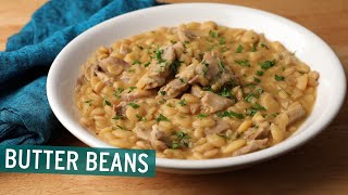 How to Cook Butter Beans | Butter Beans with Smoked Duck