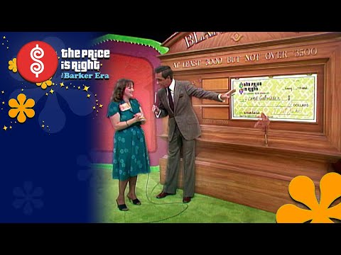Bob Barker Struggles to Explain the BLANK CHECK Game to TPIR Contestant - The Price Is Right 1982