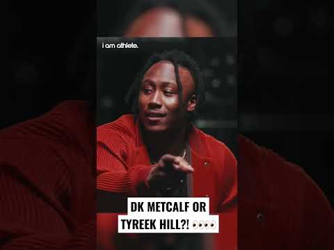 Who Wins In a Race: Tyreek Hill or DK Metcalf?! 👀