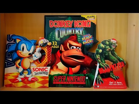 Retro Video Game Promo Collection (PART 150) - SPECIAL (Store Displays)