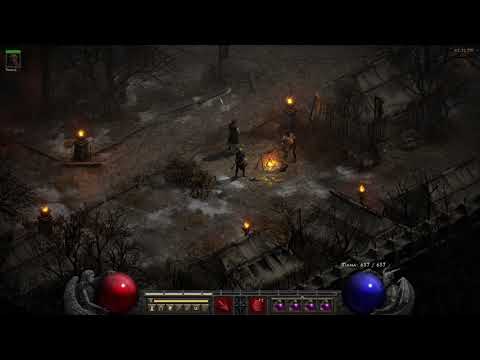 D2:R - 1 Hour Act 5 Town with Ingame Music