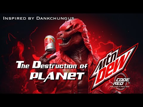 Destruction of Planet Mountain Dew CODE RED !  #planetmountaindew #dankchungus