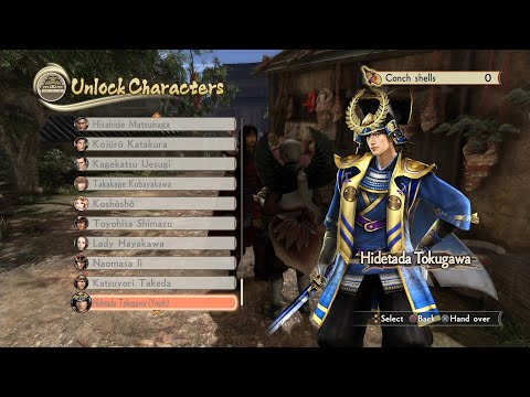 Samurai Warriors: Spirit of Sanada All Characters [PS4]
