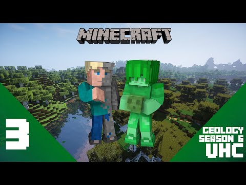 Minecraft: Geology UHC Season 6 Episode 3 - Iron_Sten or am I?