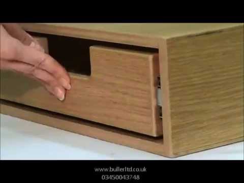 Push to Open Drawer Slide Runner Accuride 3832TR