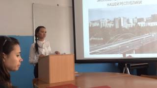 preview picture of video 'Senior students practice thesis diplma presentation at Ufa department of RSUTE - 9'