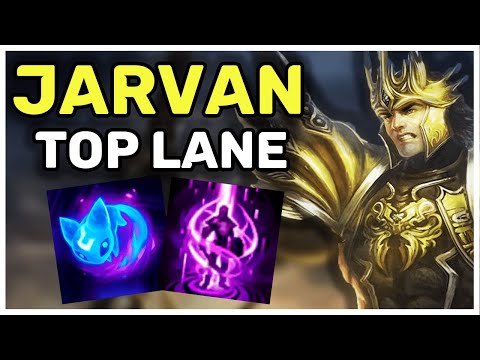 WIN LANE EVERY GAME - JARVAN IV J4 AERY TOP LANE GUIDE RUNES BUILD GAMEPLAY LEAGUE OF LEGENDS S12