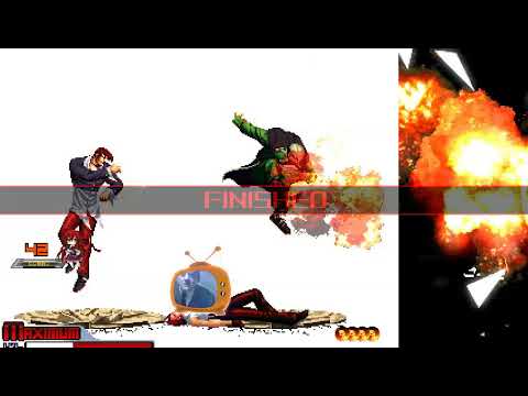 [KOF UM HD]- WatchTV & Iori_Max Vs Aura 2nd Revival & Sonic Vanessa