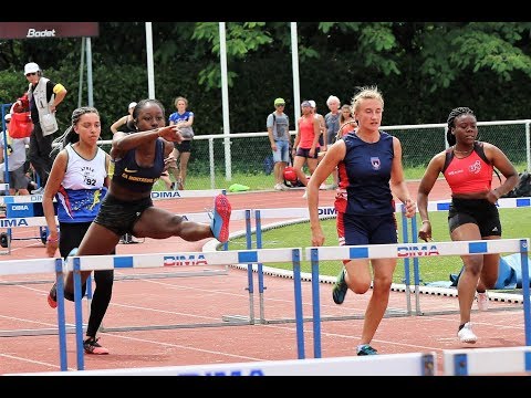 100mH JUF FB Chpts IDF Cadets-Juniors MAISONS ALFORT, 22 Juin 2019