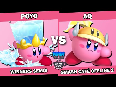 Poyo (Water) vs AQ (Cutter) - OFFLINE Kirby Fighters 2 Tournament - Smash Cafe 06/15/22