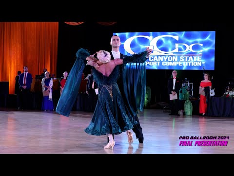 Professional International Ballroom - Final Presentation I Grand Canyon State Dancesport 2024