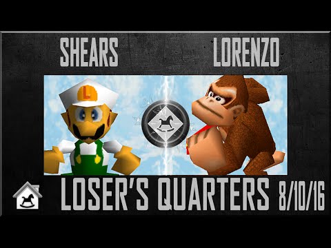 Darkhouse 12 Losers Quarters - Shears (Luigi) Vs. Lorenzo (Donkey Kong) Super Smash Bros - SSB64