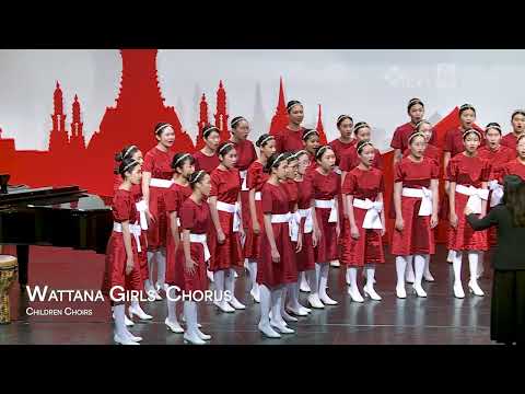 Wattana Girls’ Chorus - Deo Gracias, บัวขาว | ThaiICF2025