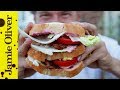DJ BBQ's Turkey Super Club Sandwich 