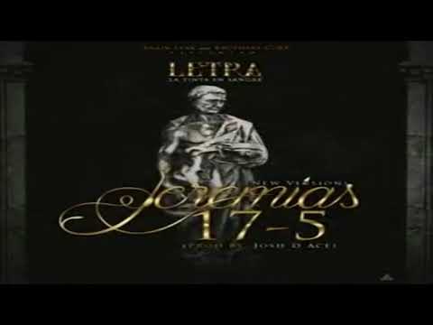 Letra La Tinta En Sangre   Jeremias 17 5 Prod  Josh D Ace