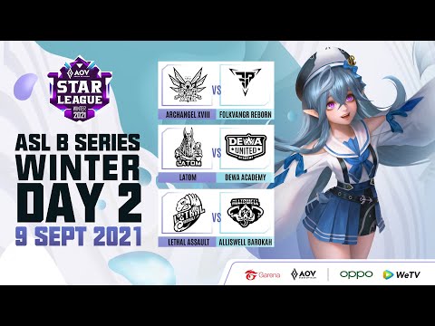 ASL B Series 2021 Winter Day 2  - Garena AOV Indonesia