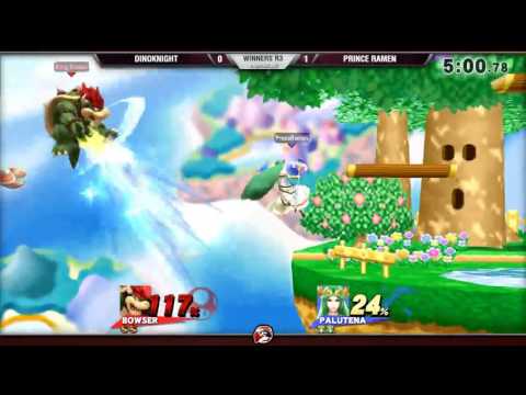 VS Weekly 5/12/16 - Winners R3 - DinoKnight (Bowser) vs. Prince Ramen (Palutena) - Smash 4