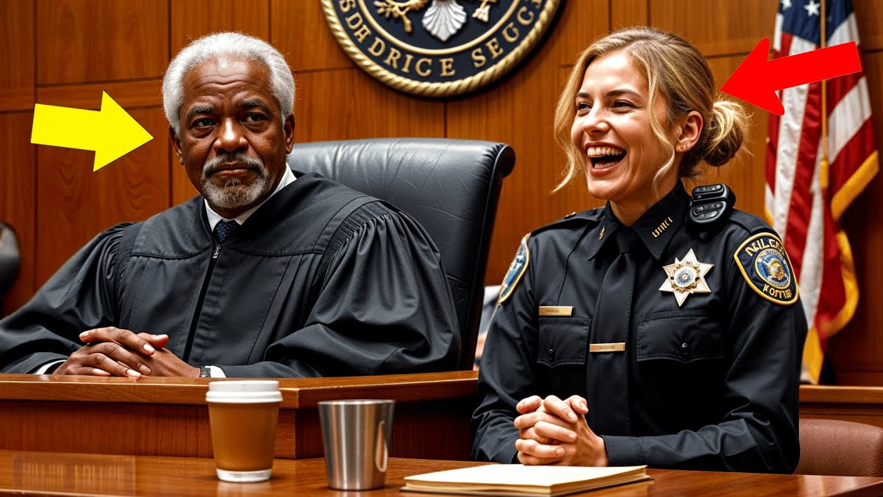 Arrogant Rookie Officer Challenges a Black Judge’s Authority– What Happens Next Stuns Everyone