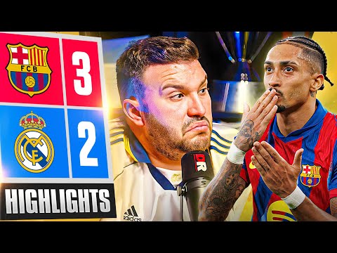 Barcelona DEFEAT Real Madrid! Raul HUMBLED!