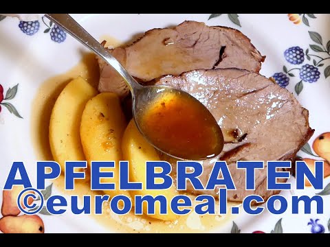 Apfelbraten pikant und fruchtig - euromeal.com