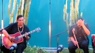Little Wing on Native American Flute/Acoustic Guitar. Aaron White/Anthony Wakeman