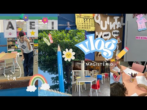 vlog ✿ formação de professores, curso normal/magistério + regência!