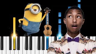 Pharrell Williams - Yellow Light (Despicable Me 3 soundtrack) - Piano Tutorial