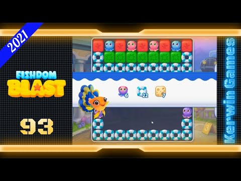 Fishdom Blast Level 93 - No Boosters - 29 moves (2021)