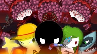 Stickmen Vs Wall of Flesh - Terraria Animation