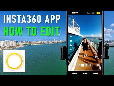 How to edit in NEW INSTA360 APP X5 footage? TUTORIAL FOR BEGINNERS