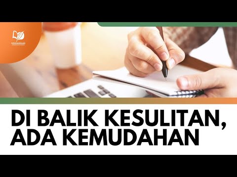 Behind every hardship, there is ease