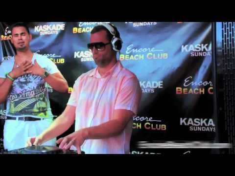 Kaskade  DJ Chuckie  Afrojack  3 WAY DJ SET at Encore Beach Club  HD