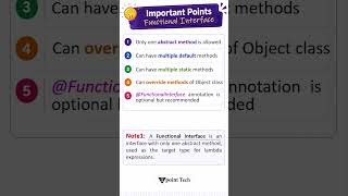 What is functional Interface in Java? | Tpoint Tech | #tpointtech #java