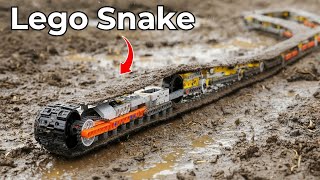 Crazy Lego Technic Snake Challenge in Mud | Smart Lego